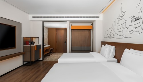 Basic Double Room, City View