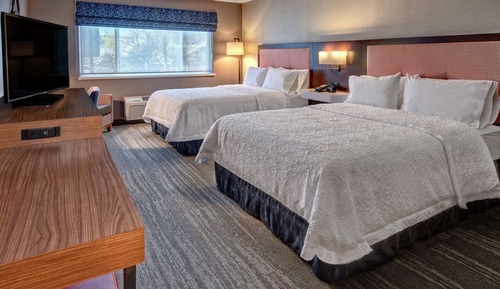 Room, Multiple Beds, Accessible, Microwave (Mobility & Hearing, Roll-in Shower)