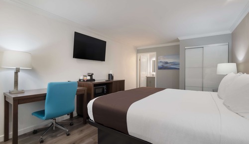 Standard Room, 1 King Bed, Accessible, Refrigerator & Microwave