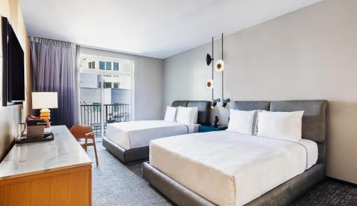 Queen Room with Two Queen Beds and Balcony