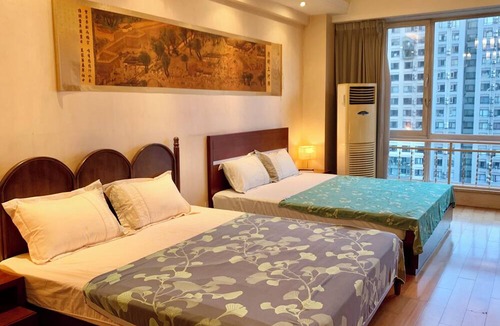 Shuangjing Bed & Breakfast | Beijing CBD - Studio Apartment Queenbeds