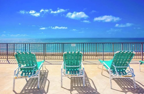 North Pacific Beach Condo | 11th fl. Oceanfront view plus parking and pool