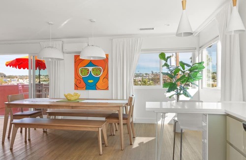Encinitas Apartment | Sunset Suite: Ocean Views, Bright, Balconies, Walkable!