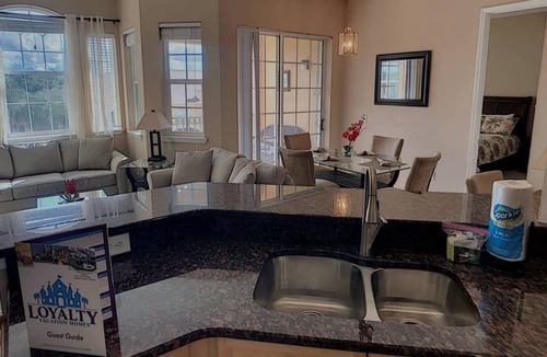 Loughman Condo | Elegant Condo w/Pool View Balcony Resort Pool & Gym. Near Disney/Shops