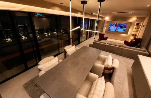Fukushima Apartment | Luxury Penthouse Osaka Private Sauna Near Umeda, Namba & USJ