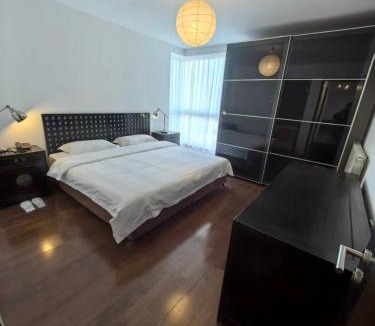 Shuangjing Apartment | CBD area hopson 3br 2bt western bathroom