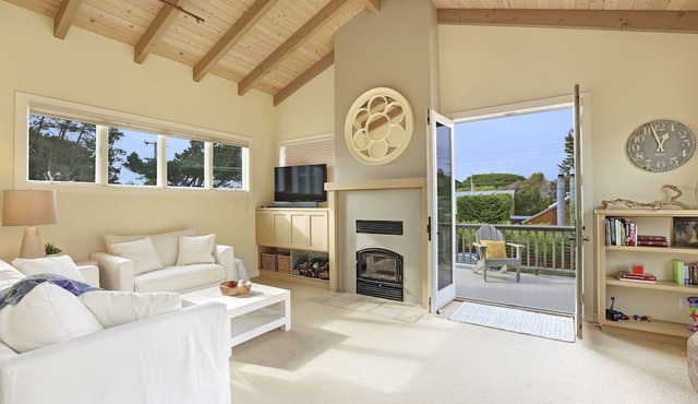 Immaculate Beach House with Great Views Of Mt Tam