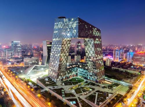 Beijing CDB- Cozy flat with Queen bed and City view